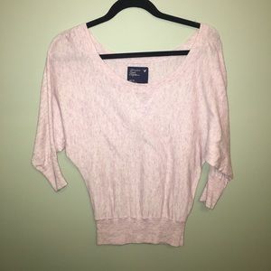 light purple sweater